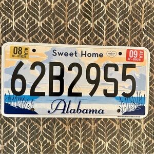 Sweet Home Alabama License Plate